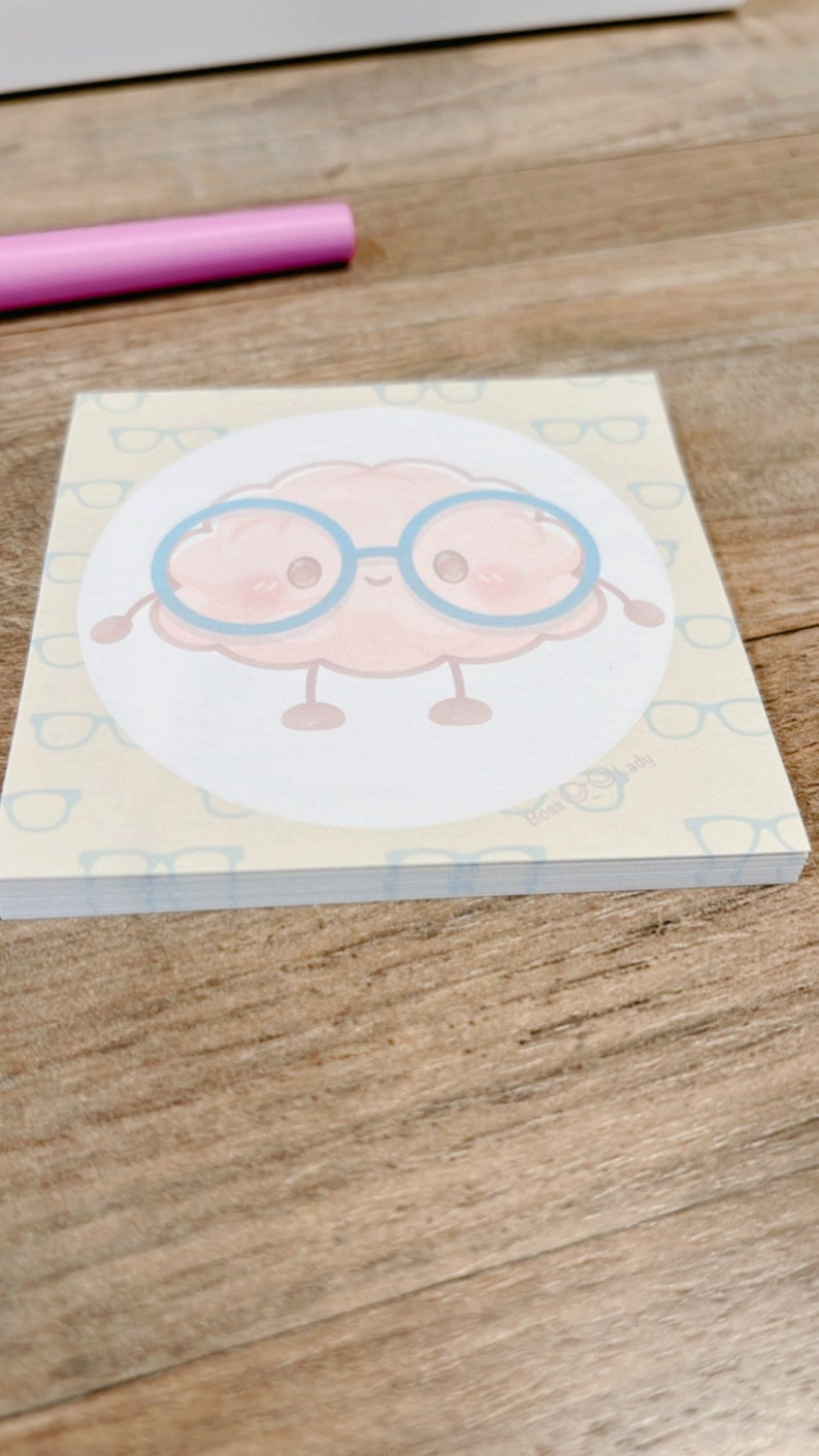 Nerdbert Sticky Pad image 1