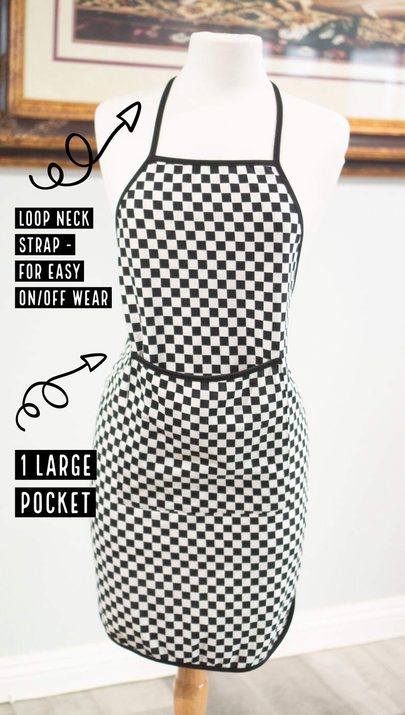 aprons at checkers