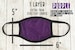 Purple Face Mask Cover for Adults handmade made in USA | 1 Ply 2 Ply Face Masks | Washable, Reusable, Travel, Dust Pollution 