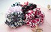 Soft Stretchy Scrunchies | Floral Scrunchies | Checkered Scrunchies | Cotton Blend | Made in USA Hair Ties 