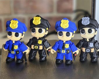 Police Officer 3d printed