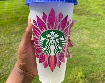 Sunflower Confetti Color Changing Cup