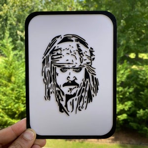 Create Your Own Jack Sparrow Meme - 3D printed flat panel for office decor, wall decor