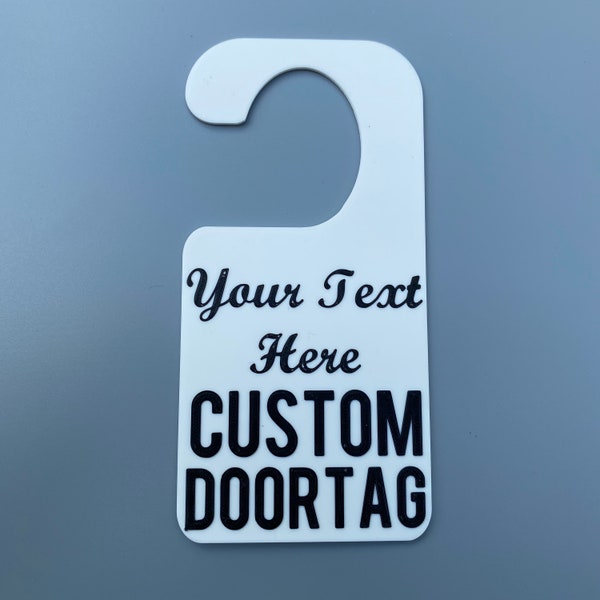 Custom Door Hanger Etsy