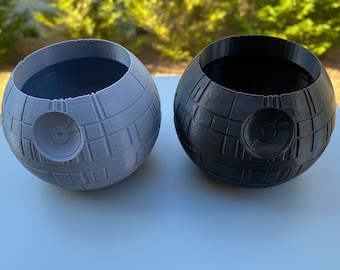 Portapenne Star Wars Death Star - Stampato in 3D. Regalo perfetto per i fan di Star Wars! Mantiene la tua scrivania organizzata