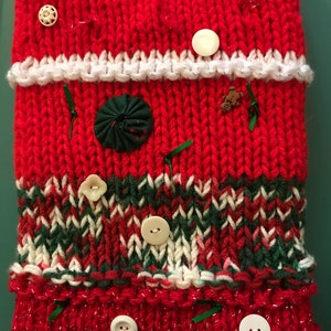 Hand Knit Twiddle Muff: Sensory Aid, Fidget Toy