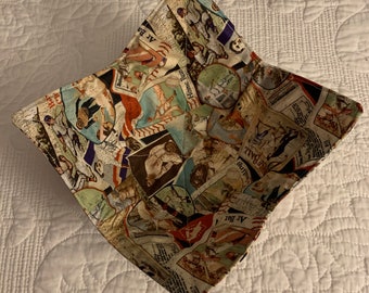 Microwavable Retro Baseball themed bowl cozy