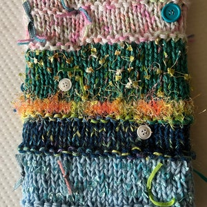 Twiddle Muff - hand knit cuff