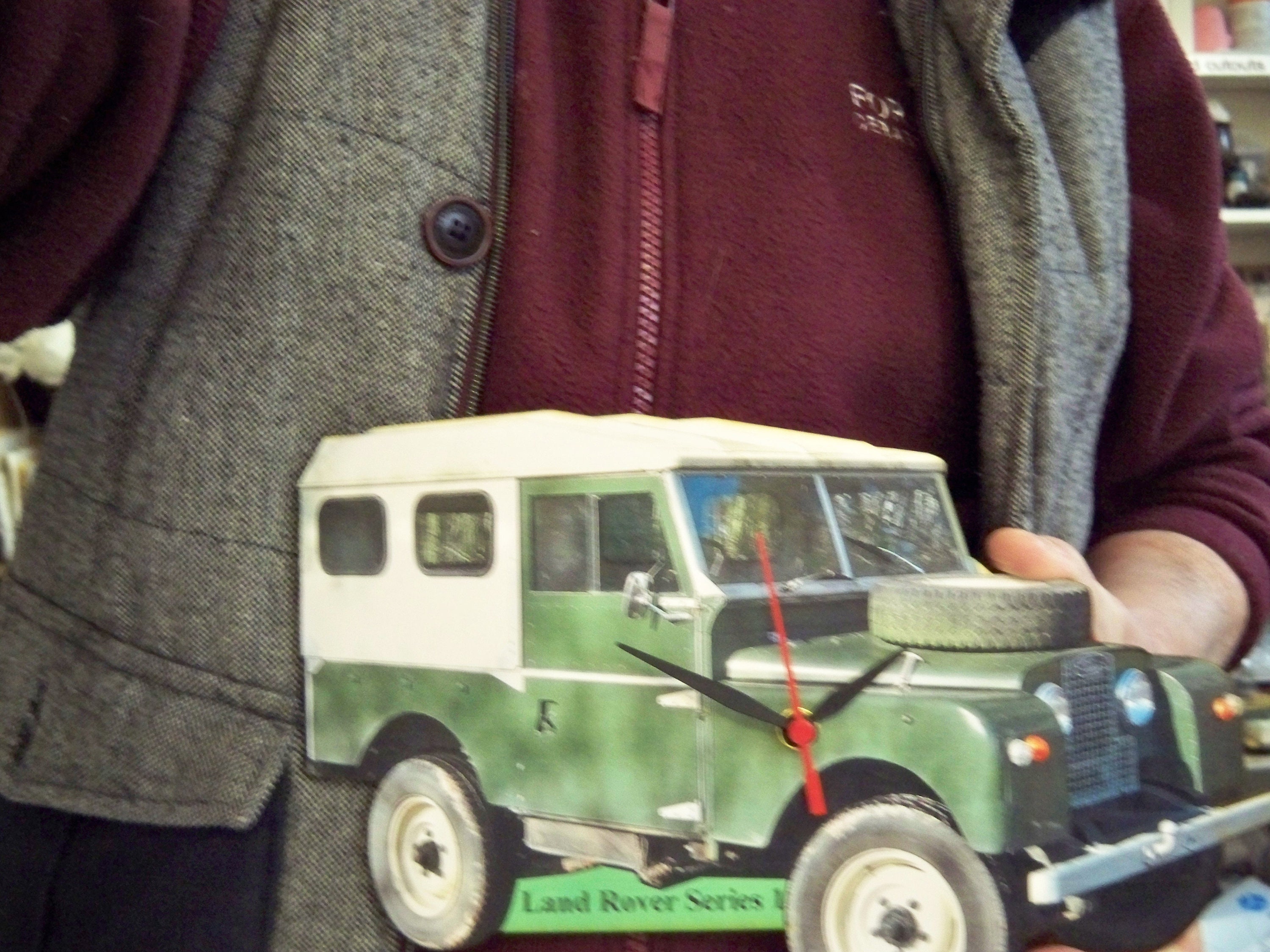 Land Rover Series 1. Classic Land Rover Clock. Etsy