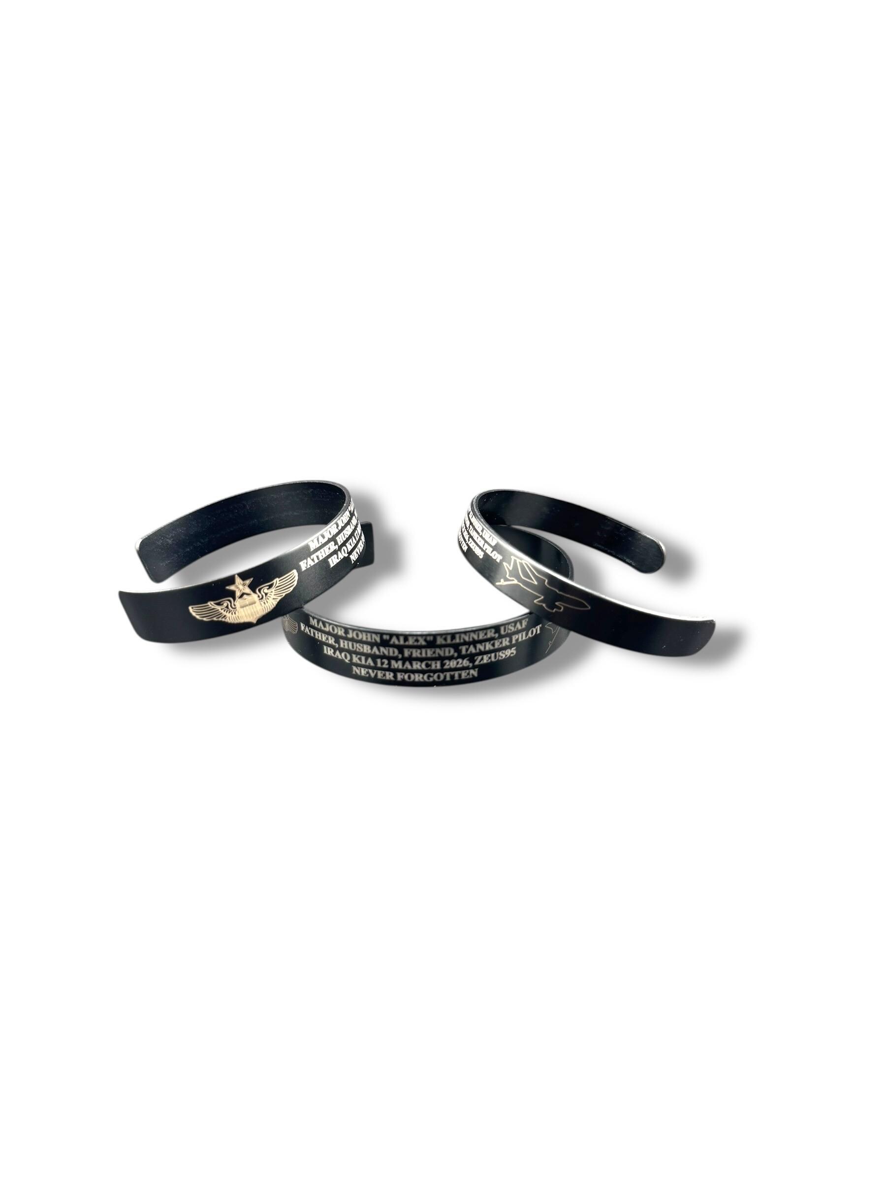 Remembering Major John “alex” Klinner Memorial Bracelet - Honor