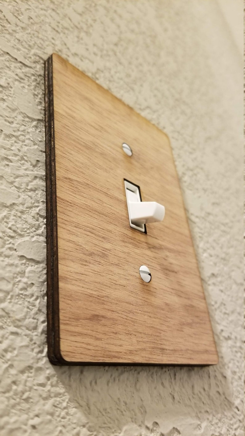 Light Switch Covers Laser Cut File Single Double Etsy Australia