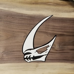 Mudhorn Beskar Signet - Glowforge Laser Cut Files - svg pdf cdr dxf