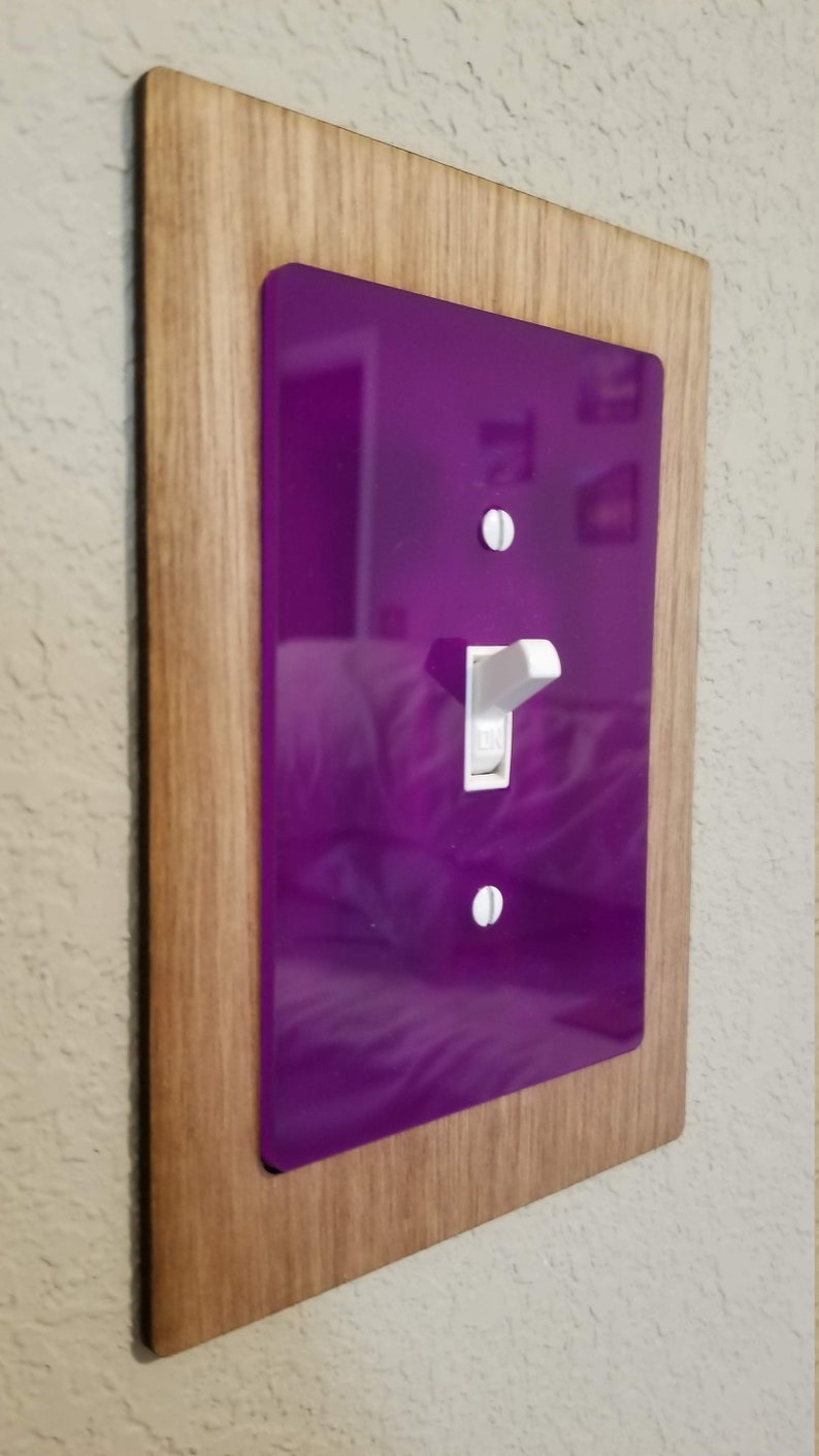 Light Switch Covers Laser Cutting Patterns Single Etsy