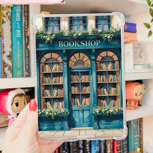 Bookshop Printable Kindle Insert for Clear Case, Kindle Insert, Kindle Paperwhite Insert, Kindle Basic, Summer Kindle Insert, Cute Bookshop