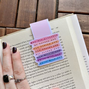 The Blessing Magnetic Bookmark, Watercolor Bookmark, Christian Bookmark, Bible Bookmark, Bible Accessories, Planner Bookmark, Quote Bookmark