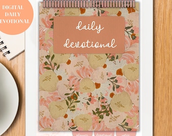 Digital Bible Study Journal, Prayer journal, Christian Journal, Daily Journal, Daily Planner, Sermon Notes, Digital Bible Journaling