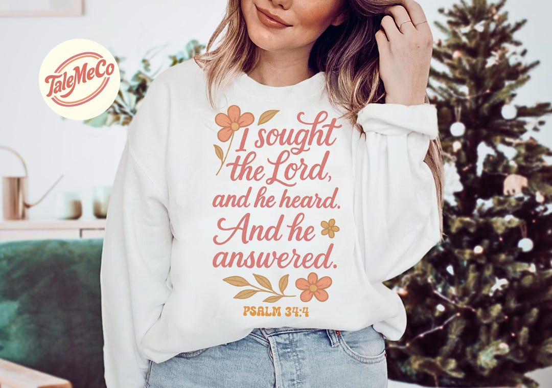 I Sought The Lord Graphic Tee