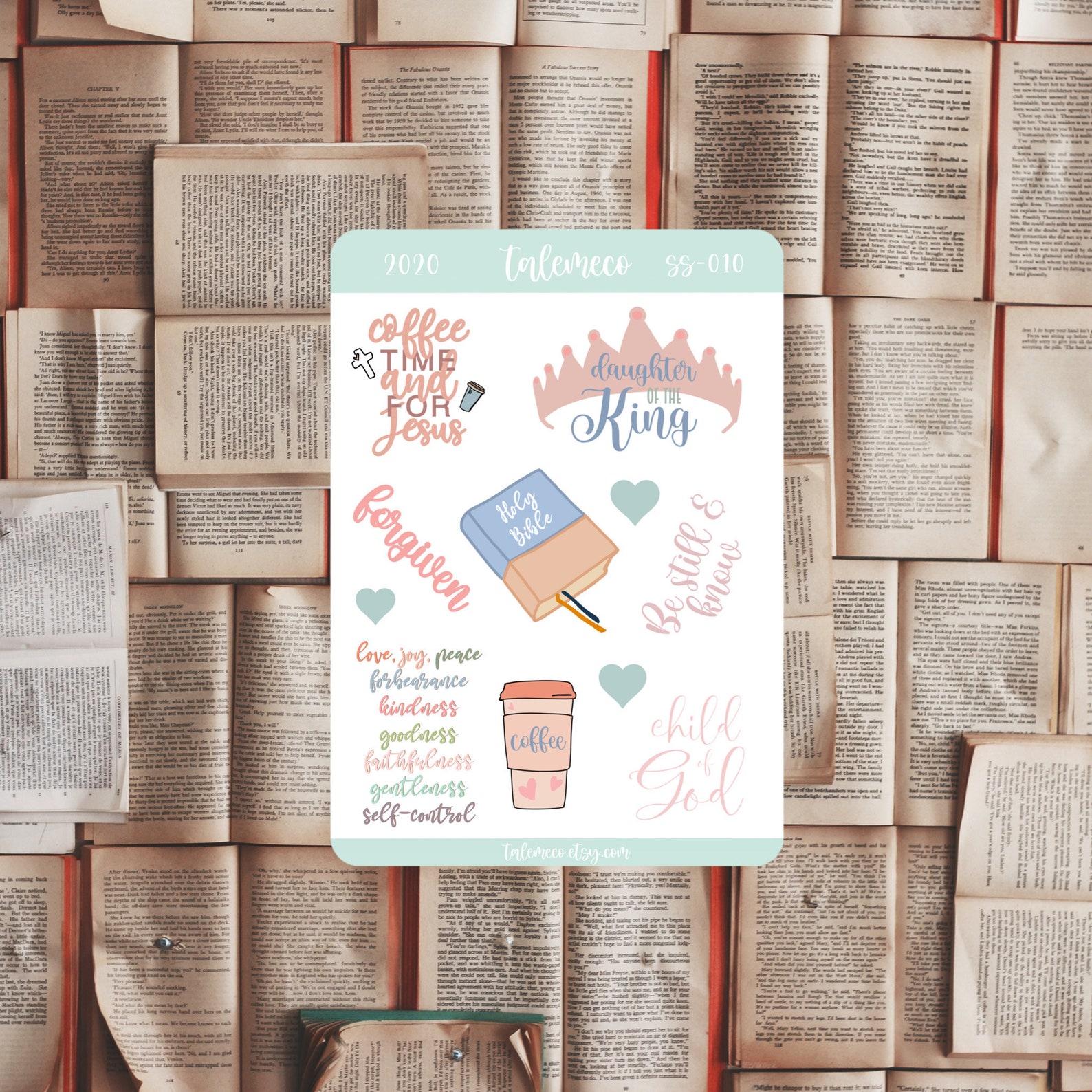 Bible Journaling Stickers Prayer Journal Sticker Gratitude Etsy