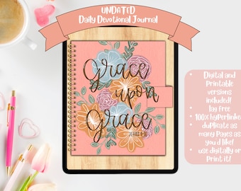 Daily Prayer Journal, Bible Study Journal, Sermon Notes Journal, Christian Journal, Digital Bible Journal, Devotional Journal, Scripture