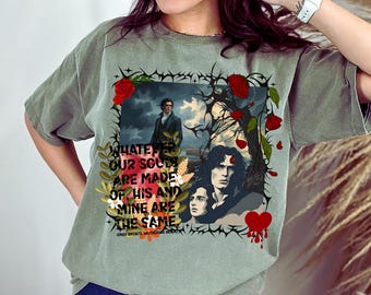 Cumbres Borrascosas (PNG), Diseño de camiseta, Libro (PNG), Diseños de sublimación para amantes de los libros, Academia Oscura, Diseños góticos, Emily Brontë