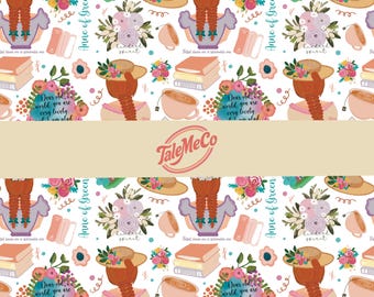 Ana de las Tejas Verdes, Patrón sin costuras para papel digital, Patrones de diseño de superficies textiles para telas e impresión bajo demanda, LM Montgomery