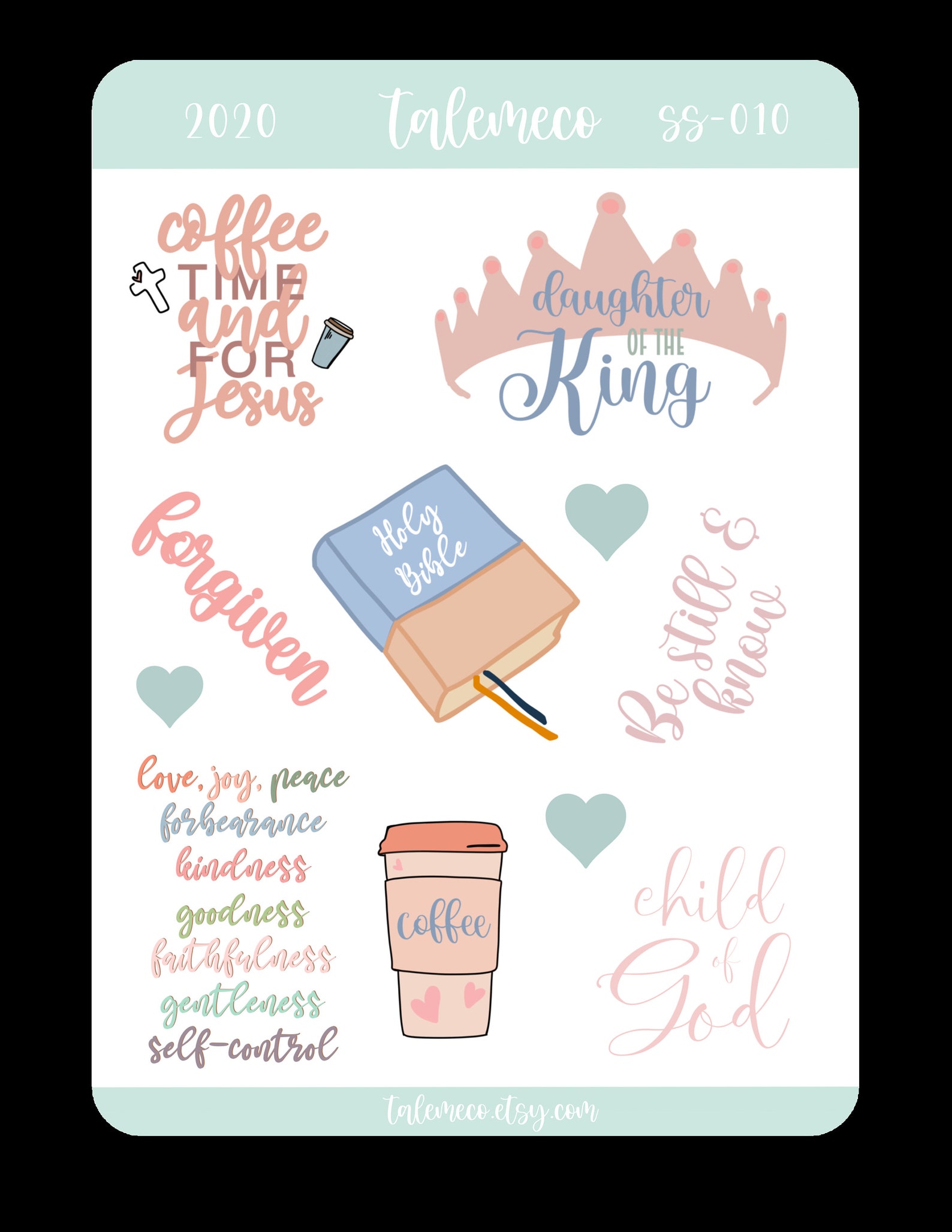 Bible Journaling Stickers Prayer Journal Sticker Gratitude Etsy