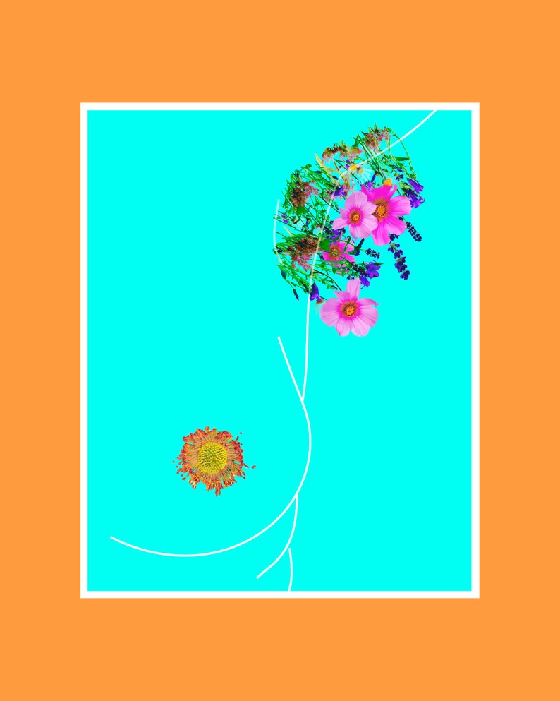 Mila Armpit Flowers Poster