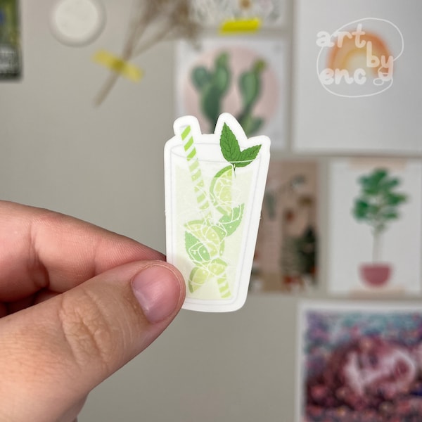 Mojito Vinyl Sticker