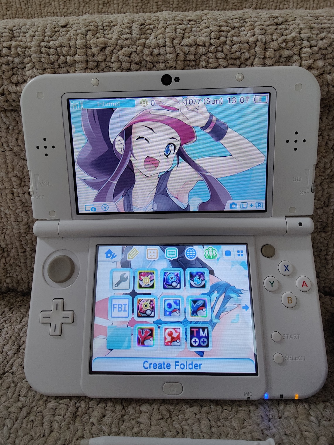 New Nintendo 3DS LL XL Pearl White Edition English Games & Etsy