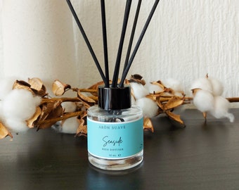 Seaside Reed Diffuser - Home Perfume - Fresh Ocean Fragrance