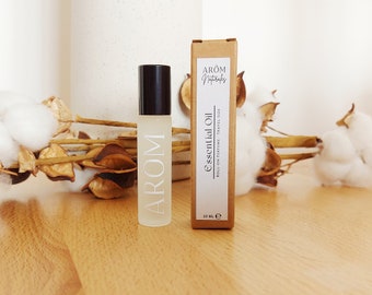 Breathe Natural Perfume Oil - 100% Natural Perfume - Essential Oil Perfume - Alcohol Free Perfume - Eucalyptus, Tea Tree and Peppermint
