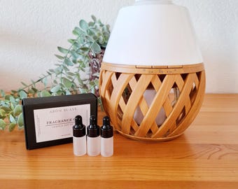Aroma-Diffusor-Starterset – Harper Aroma-Diffusor – Duftölproben-Set – Aroma-Diffusor-Starterset