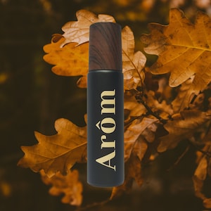 Crispy Leaves Perfume Oil - Fresh Nature Scent - Roll On Perfume - Travelsize Fragrance for Autumn - Alcohol Free Perfume - Unisex Scent