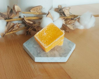 Duftwürfel mit Orangenduft – Zitrusduftwürfel für Zuhause – Marokkanischer fester Parfümwürfel