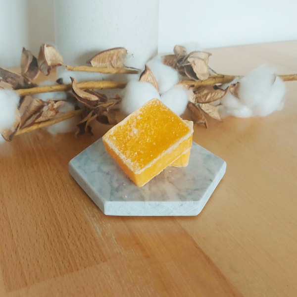 Orange Scented Cube - Citrus Scented Cube Home Fragrance - Morrocan Solid Perfume Cube