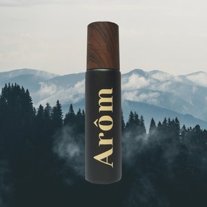 Cedar & Amber Perfume Oil - Perfume For Him - Roll On Perfume - Travelsize Fragrance For Men - Alcohol Free Perfume