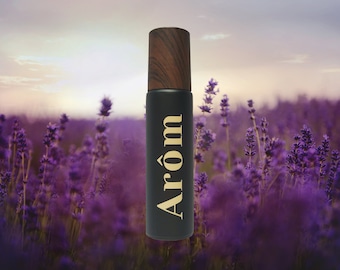 Lavender Perfume Oil - Roll On Perfume - Travelsize Fragrance - Alcohol Free Perfume - Relaxing Lavender Scent - Unisex Fragrance