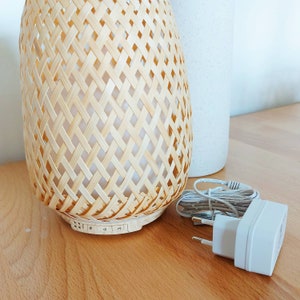 Ivy Bamboo Ultrasonic Aroma Diffuser Humidifier and Diffuser for Essential Oils and Fragrance Oils image 4