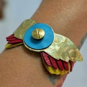 Fiery Phoenix &#39;Wonderbird&#39; cuff