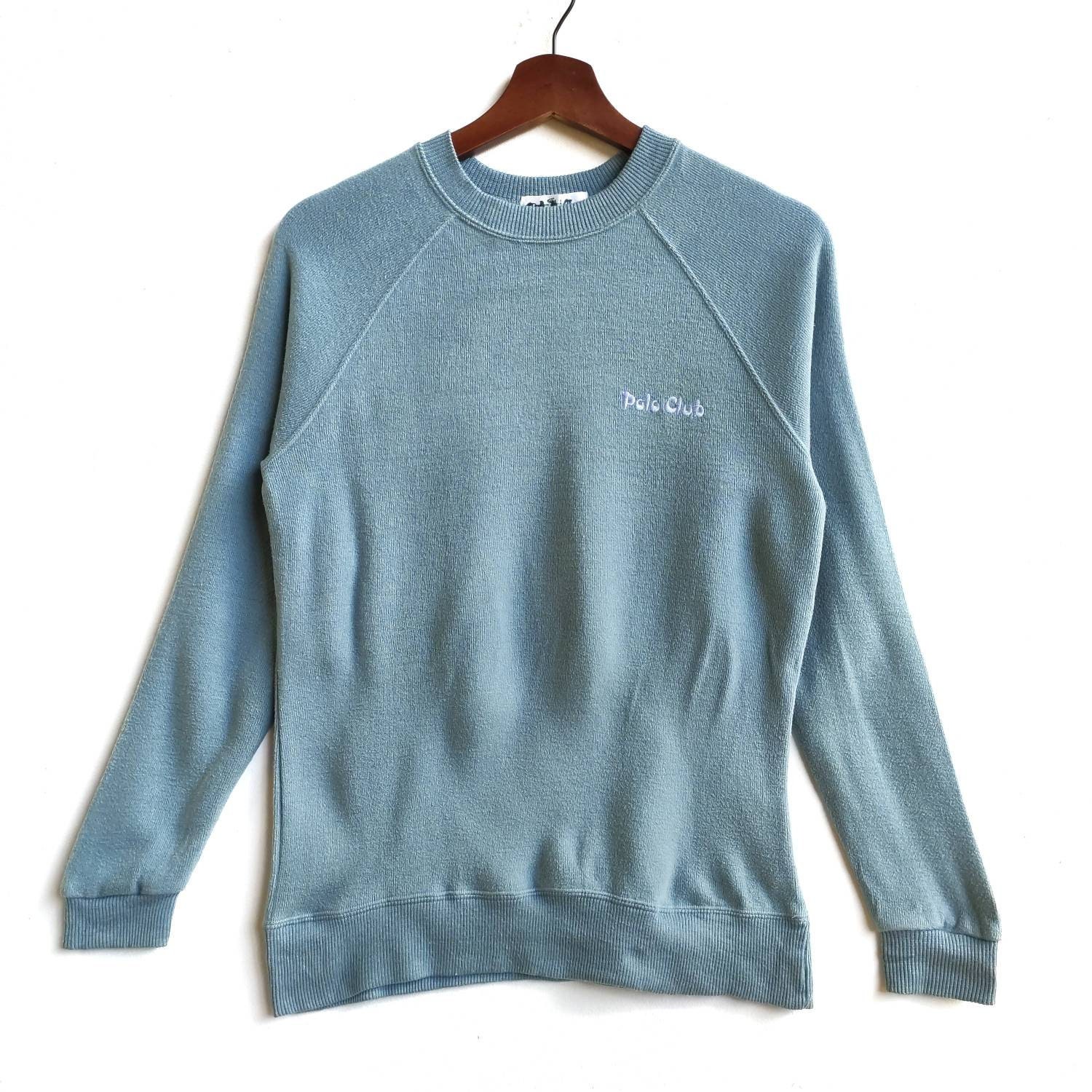 Vintage Sweatshirt Polo Club Medium Size Longsleeve Crewneck | Etsy