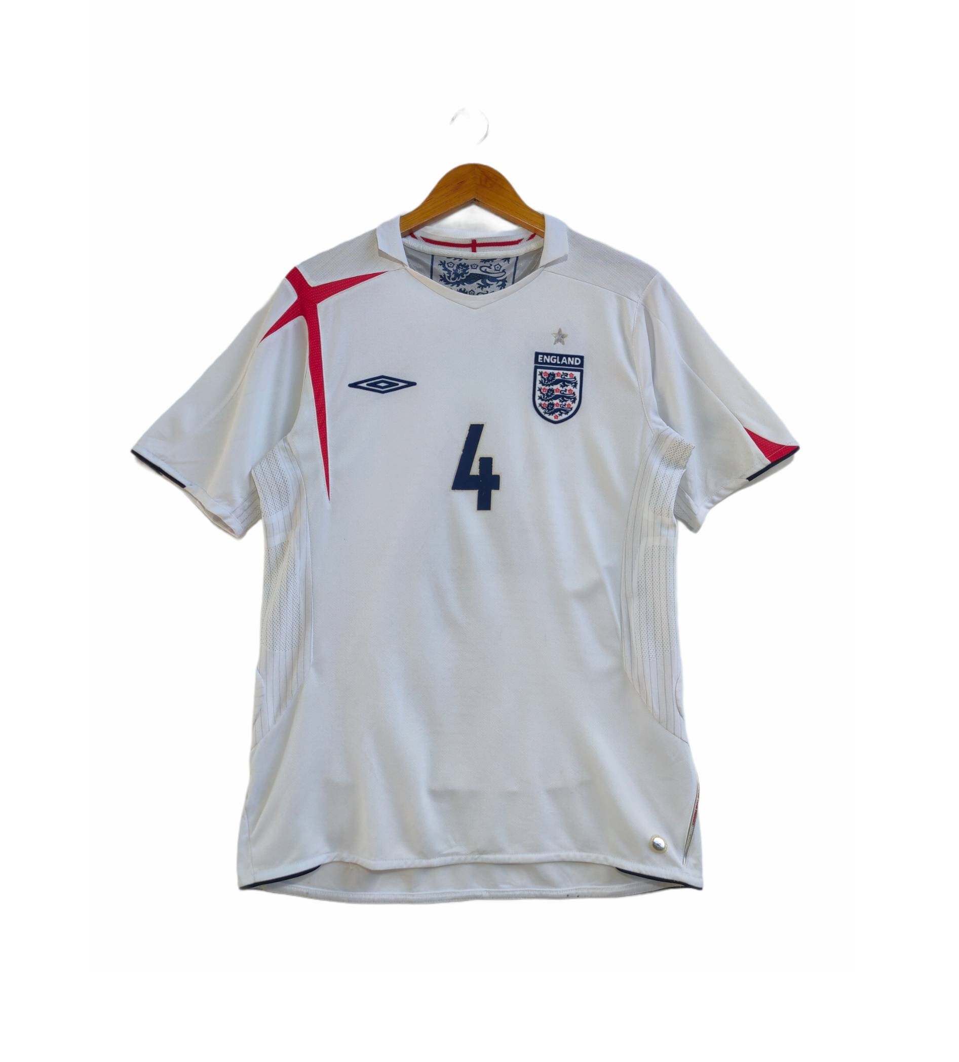 Rare Vintage England UMBRO Jersey Three lion White Color Etsy