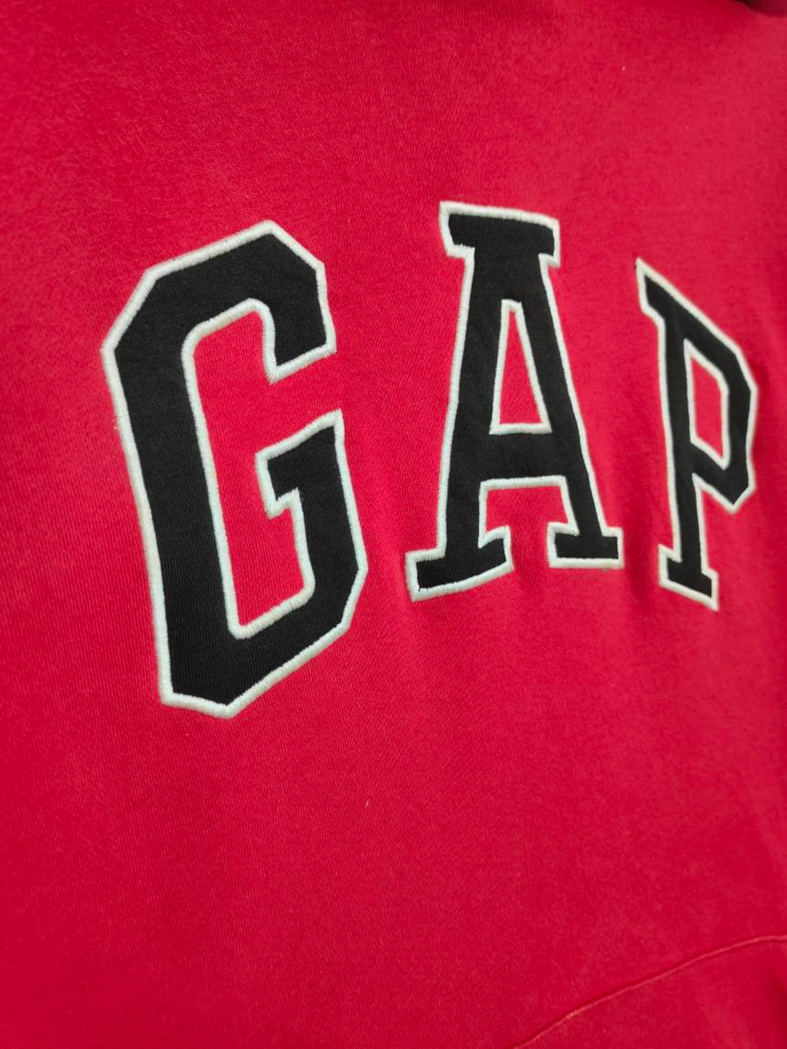 Nice Vintage GAP Embroidery Big Logo Hoodie Medium Size Red - Etsy UK