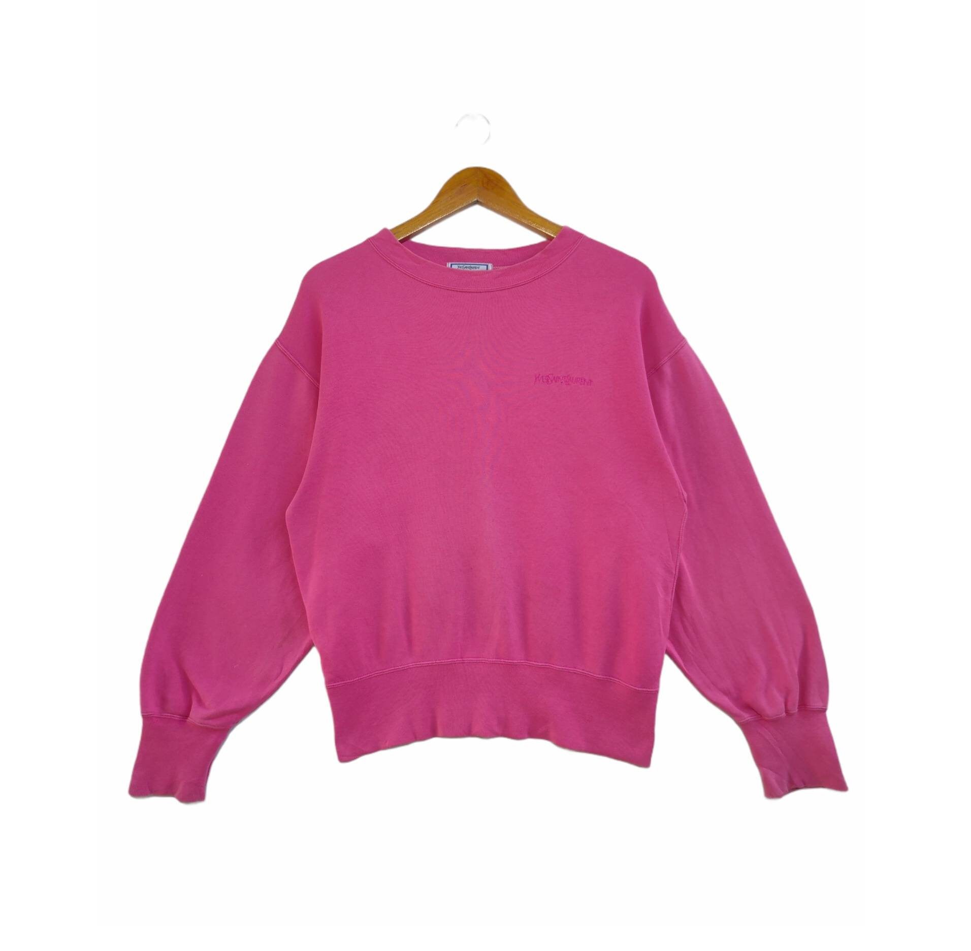 Pink Ysl Sweatshirt - Etsy