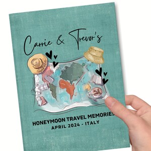 Personalized Travel Journal, Honeymoon Gift Journal, Our Adventure Book Travel Book for Couples Honeymoon, Honeymoon Gift Ideas