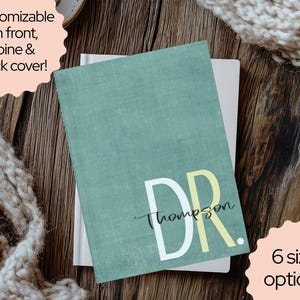 Personalized Doctor Gift, PhD Graduation Present for Doctorate. EDD and PsyD Grad, Custom Graduation Hardcover Journal for Men or Women