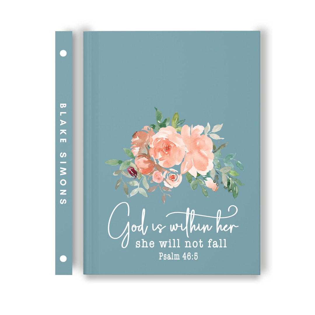 Daily Prayer Journal, Custom Devotional Notebook, Personalized ...