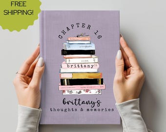Personalized 16th Birthday Journal, Teen Girl Keepsake Diary