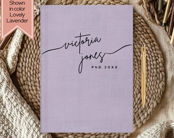 PhD Graduation Gift Journal - Personalized Doctorate Gift