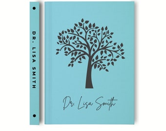 Professor Gift from Student, Personalized Mentor Gift,  Mentor Tree, Gift for Professor, Gift For Mentor, Retirement Gift, Custom Journal