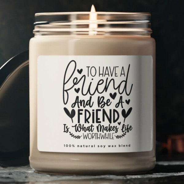 Best Friend Candle Etsy
